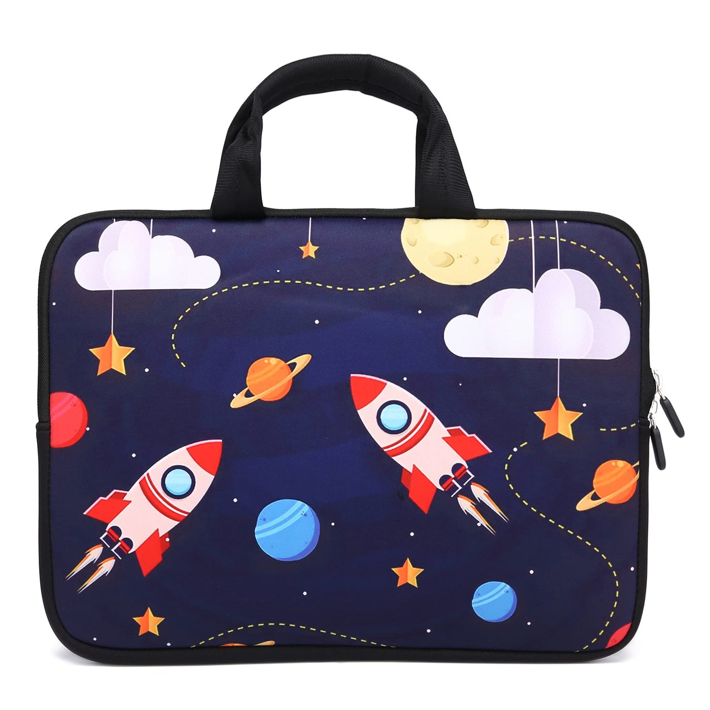 11" 11.6" 12" 12.1" 12.5" inch Laptop Carrying Bag Chromebook Case Notebook Ultrabook Bag Tablet Cover Neoprene Sleeve Fit Apple MacBook Air Samsung Google Acer HP DELL Lenovo Asus (Cool Rocket)